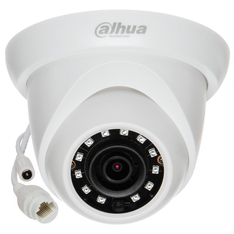 картинка IP видеокамера Dahua - DH-IPC-HDW1431SP-0280B - 4Мп уличная купольная, объектив фиксированный f=2,8/3,6мм, ИК - 30м 