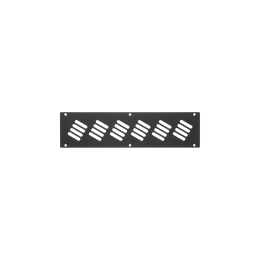картинка Заглушка кабельного ввода TLK, перфорированная, 300х76х1мм, черная 